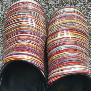 Multi color patent Dansko 42